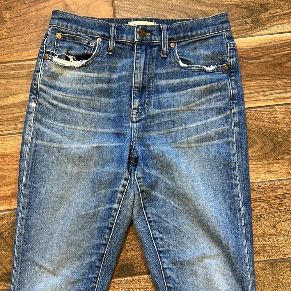 Madewell High rise slim boyfriend jean‎ sz 27, tag frayed - Picture 8 of 12